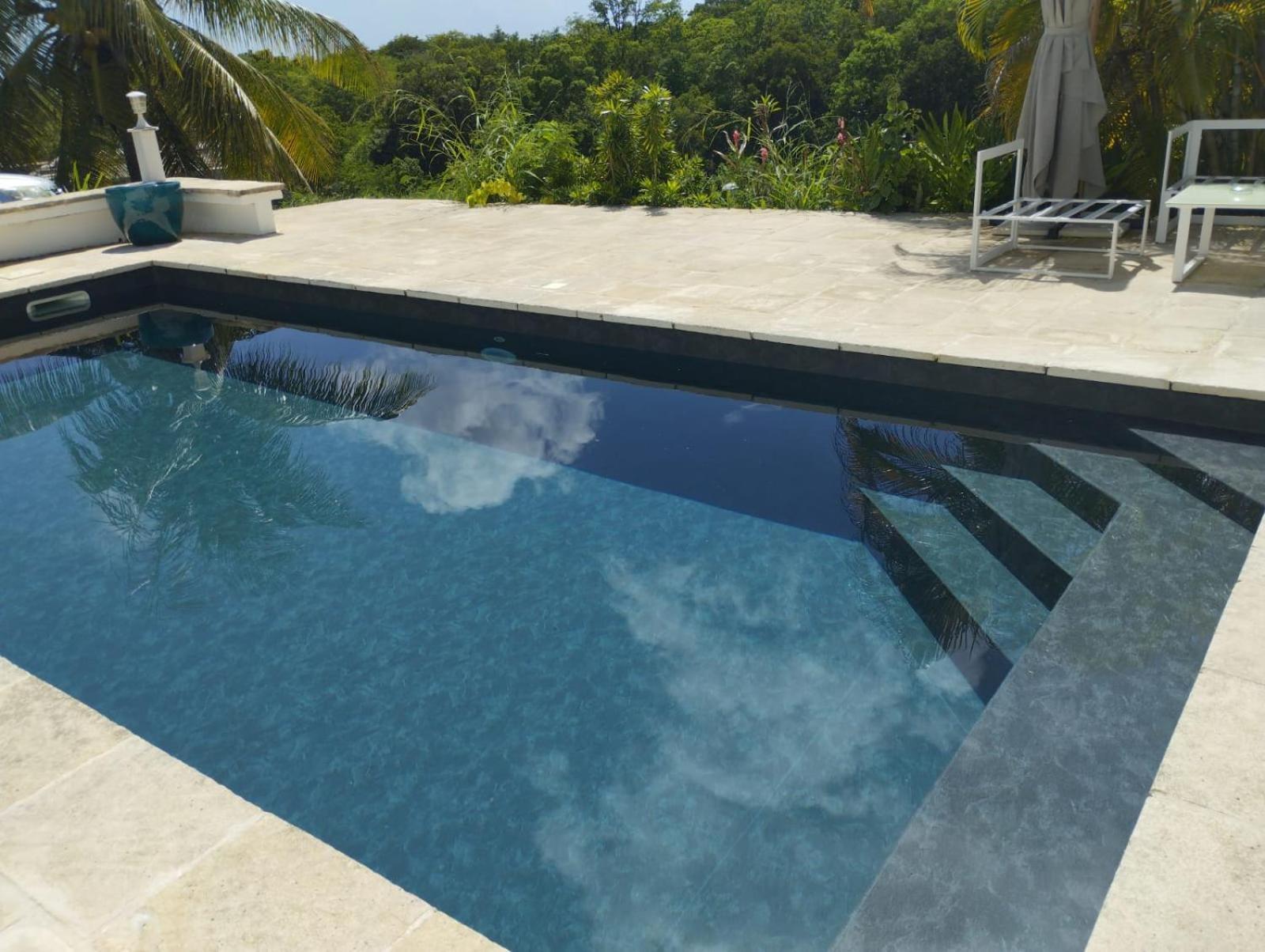 Bas De Villa Vue Mer Avec Deux Chambres Grand-Bourg  Ngoại thất bức ảnh